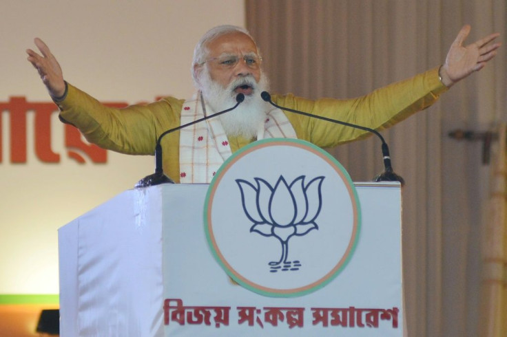 Prime Minister Narendra Modi is pushing hard to win power for the first time in West Bengal