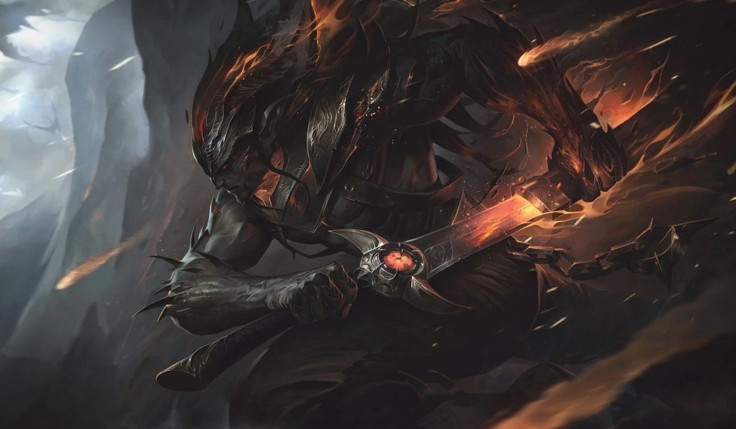 Official art for Nightbringer Yasuo