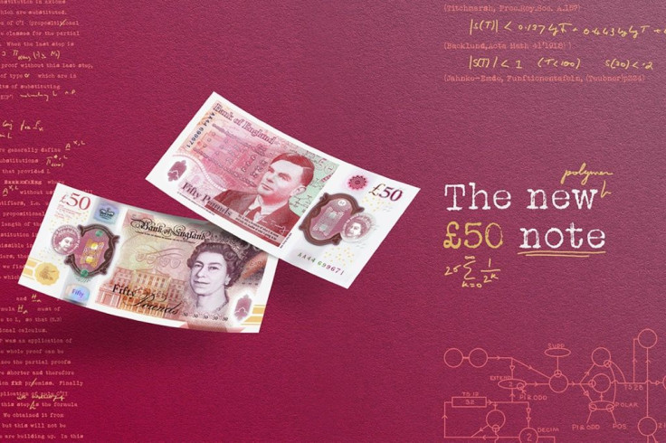 Britain's new £50 banknote features mathematician and scientist Alan Turing
