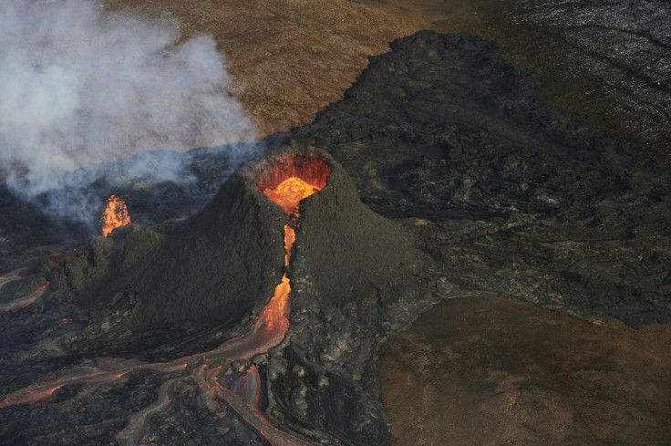 Experts say the volcano's location in a an uninhabited natural basin means a lengthy eruption poses no significant danger