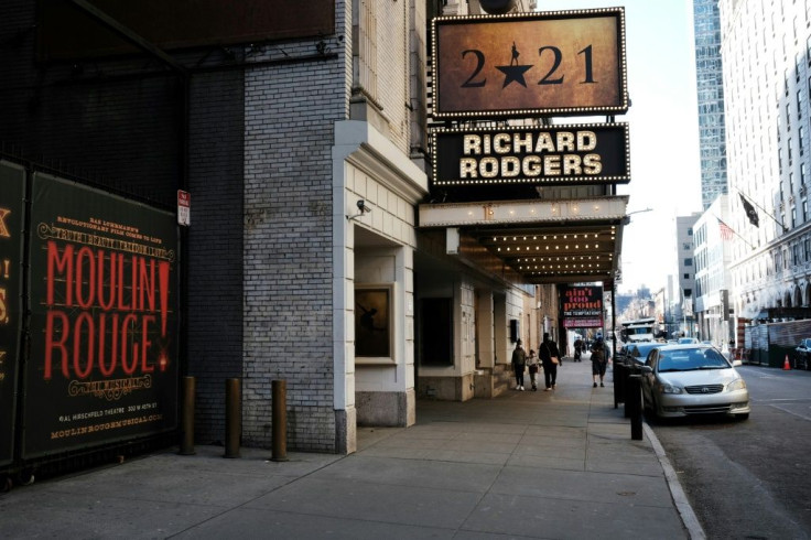 Broadway theaters remain shuttered a year into the coronavirus pandemic, but New York travel officials see some signs of a recovery from the worst of 2020