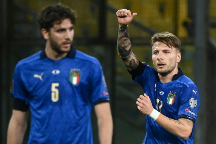 Ciro Immobile scored Italy's second in a routine win over Northern Ireland