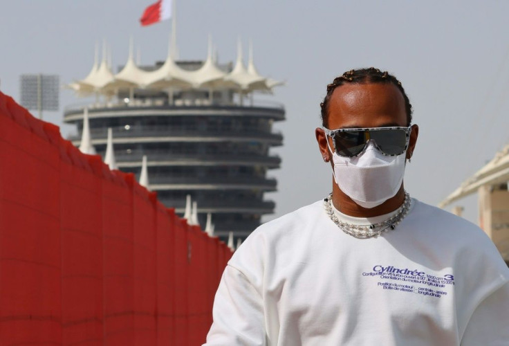 'Educate myself': Lewis Hamilton arrives at the paddock