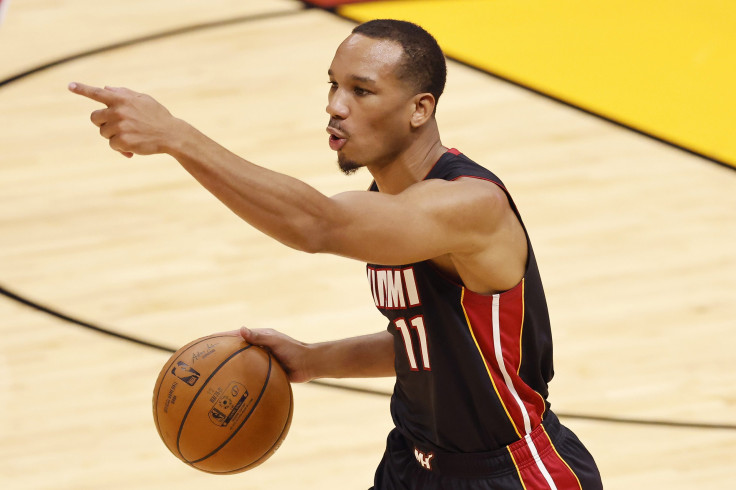 Avery Bradley #11 of the Miami Heat