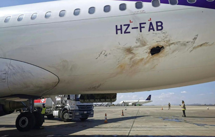 A February drone strike by the Huthis holed the hull of a Flyadeal Airbus A320 on the tarmac in the Saudi city of Abha, a popular tourist getaway
