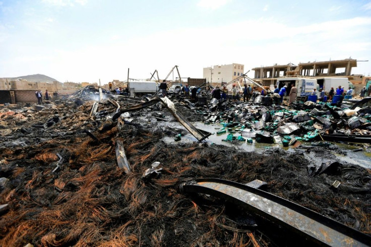 The Huthis say their drone and missile strikes on Saudi targets are retaliation for Saudi-led air strikes that have levelled large areas, including in the rebel-held capital Sanaa