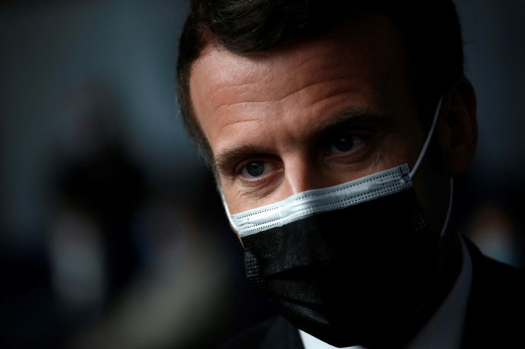 "We are looking at a new type of world war," Macron said