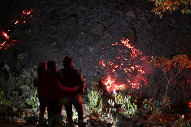 Authorities have advised people to keep clear of the Pacaya volcano's crater and lava flows