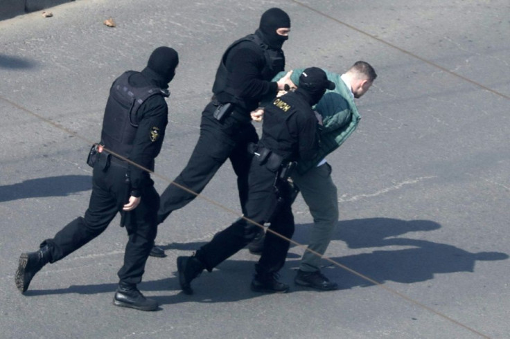 A rights group said at least 110 people were detained