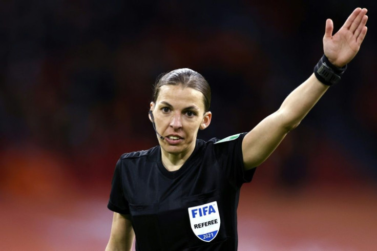 Frappart has also officiated in the men's Champions League and Europa League tournaments