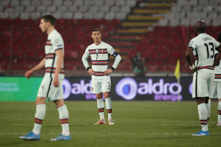 Ronaldo was furious after being denied a last-gasp winner