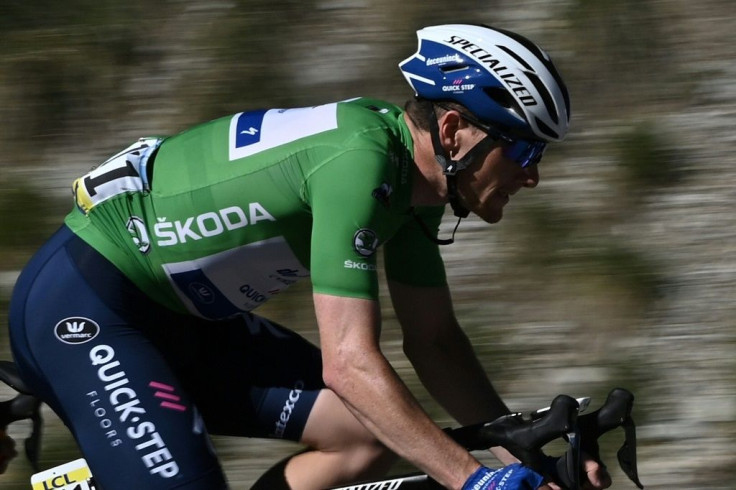 Sam Bennett in the green on the Paris-Nice