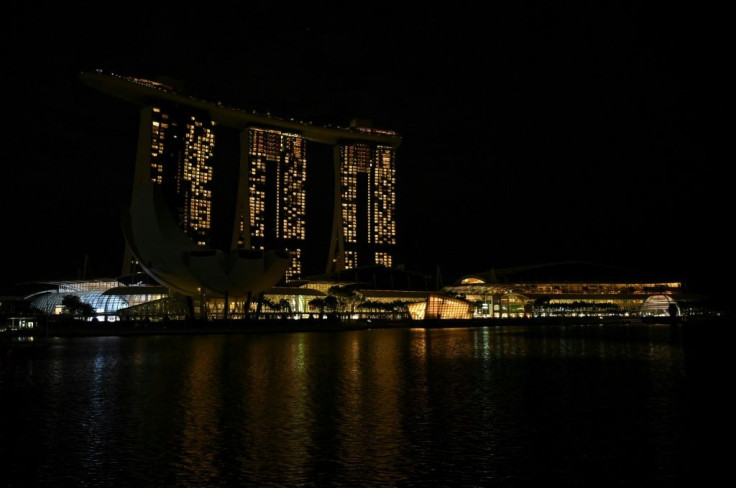 Cities like Singapore turned off their lights to mark Earth Hour