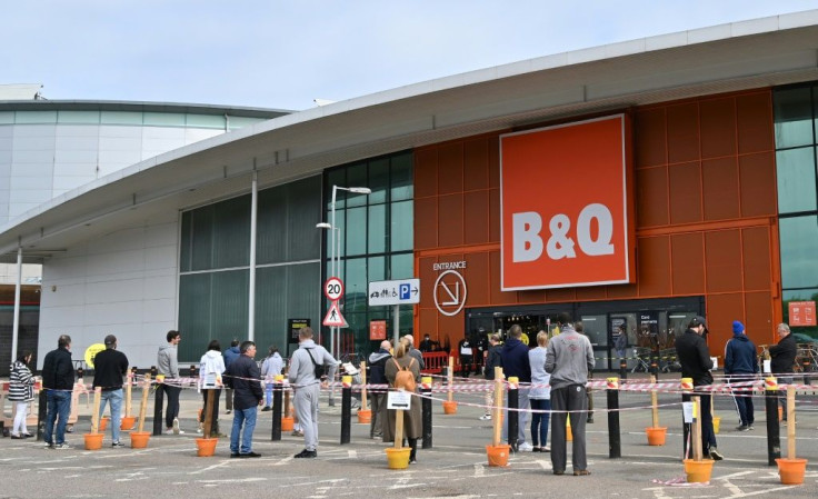 Kingfisher's stores include B&Q shops like this one in London. Sales jumped as people spent lockdowns improving their homes.