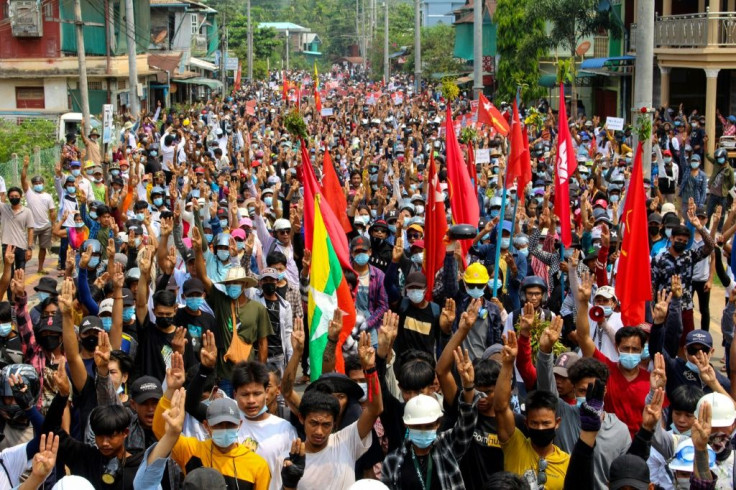 Violence erupted across the country with the military using live rounds in more than 40 townships across nine regions including the largest city Yangon, local monitoring group Assistance Association for Political Prisoners (AAPP) said