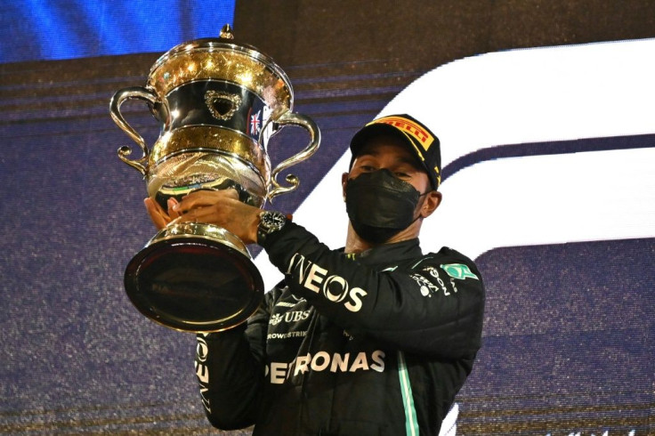 Hamilton held the lead and did not give Verstappen another chance as the pair provided a thrilling finale with the champion winning by seven-tenths of a second