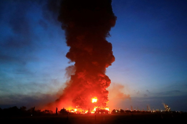 The fire forced about 1,000 local residents to to evacuate the area