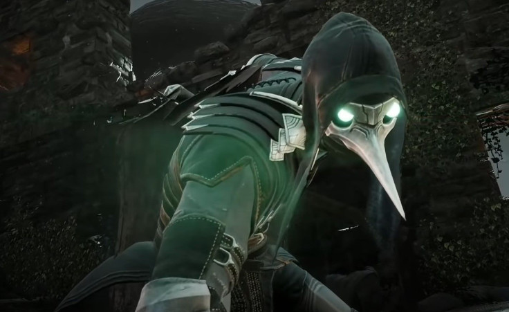 The default look for Corvus, the main protagonist of Thymesia