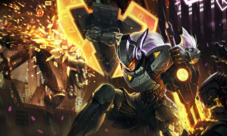 Official art for PROJECT Leona from League of Legends