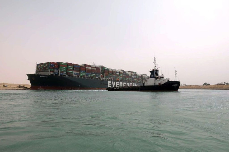 The Panama-flagged MV Ever Given got stuck on Tuesday