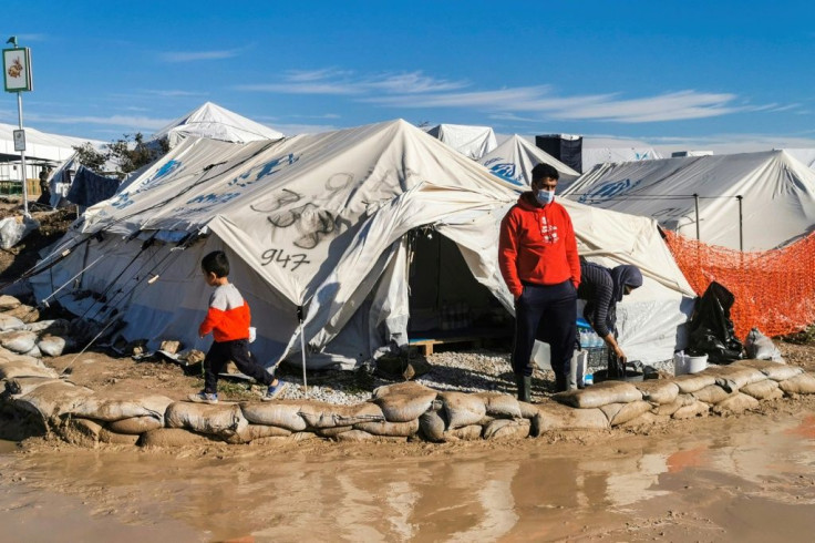 More than 8,000 migrants are hosted on Lesbos island alone
