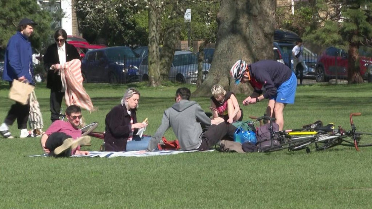 Londoners hit the parks as lockdown restriction ease