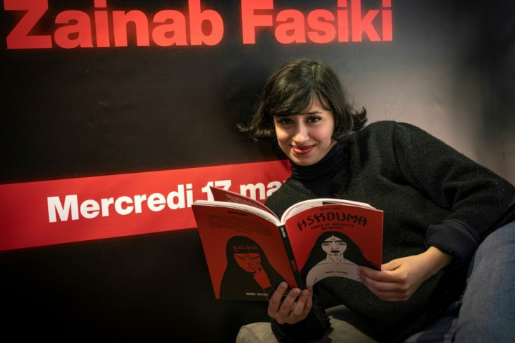 Zainab Fasiki is a pioneer in comics and illustration in Morocco who calls herself an "artivist" -- an artist and activist -- using comics for the #MeToo campaign