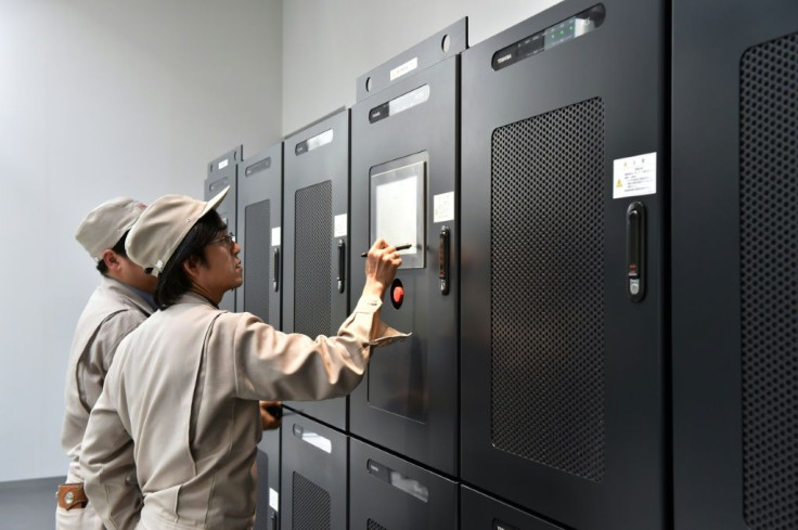 A hydrogen research and development center at a Toshiba plant in Tokyo. Given their huge energy needs and reliance on imported fossil fuels, Asian industrial heavyweights China, Japan and South Korea are keen on the prospect of green hydrogen.