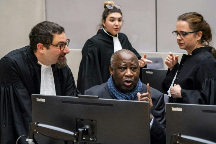 Gbagbo, shown here at the ICC in February, plans to go home if Wednesday's decision goes his way