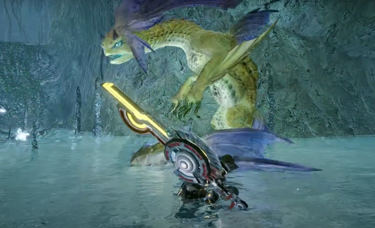 The Switchaxe featured in Monster Hunter Rise's Showcase Trailer