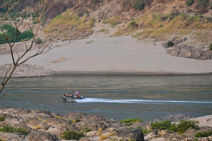 The sleepy village of Mae Sam Laep on Tuesday sawÂ a handful of injured refugees make an emergency crossing across the Salween River