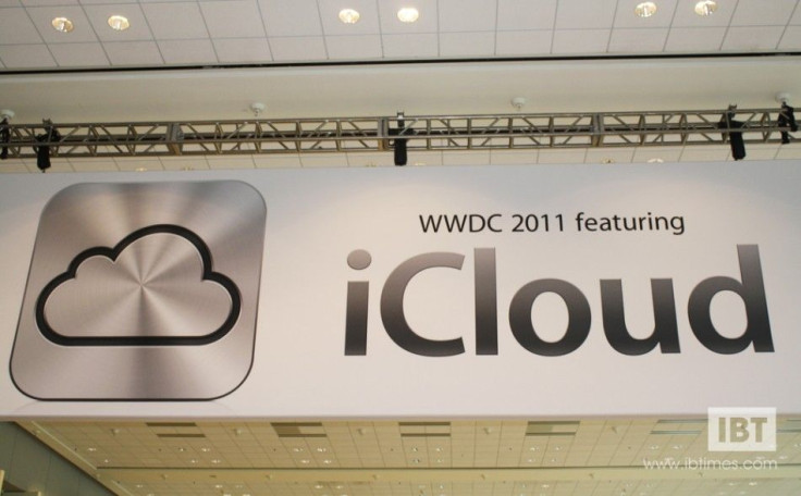 iCloud Banner at Apple WWDC, San Francisco