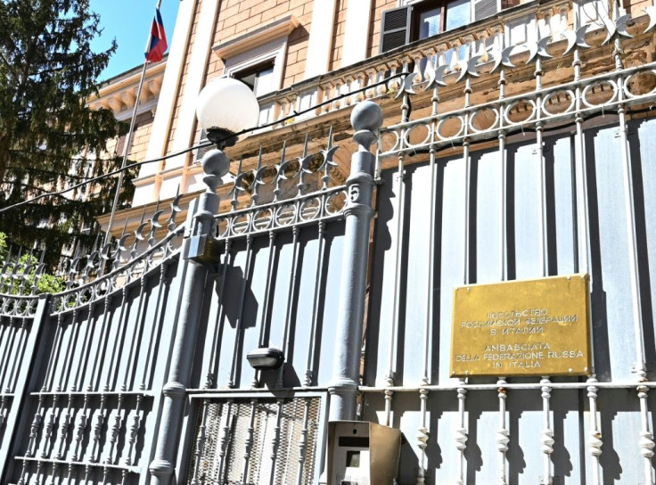 Police said that the Italian officer met a Russian embassy official