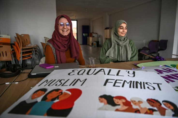 "We need legal protections and not lectures on values," says Camdereli (left)