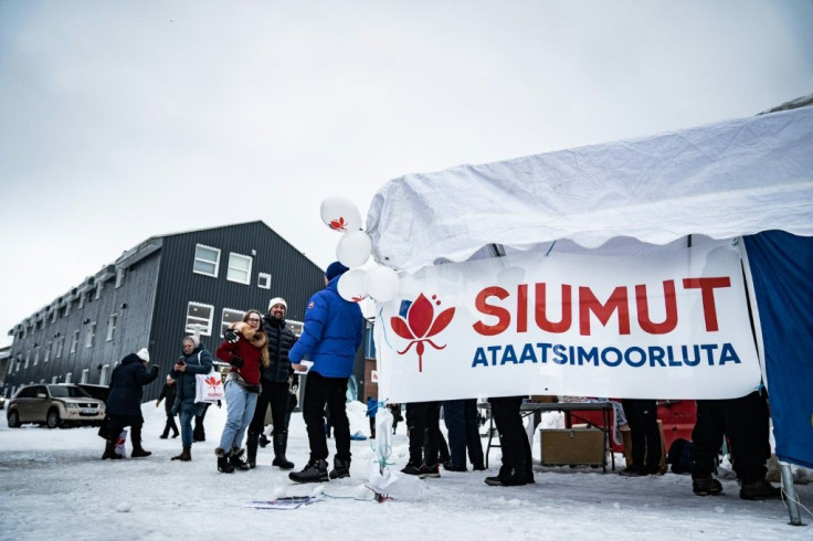 Polls suggest the ruling Siumut party is trailing in the polls