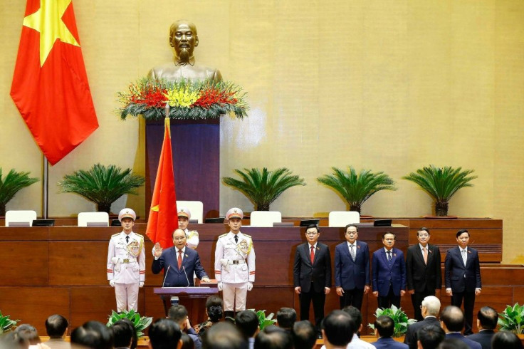 Nguyen Xuan Phuc has been sworn in as Vietnam's new president