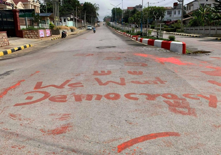 The "bleeding dye strike" is the latest creative protest used by activists to minimise their contact with the authorities whilst making their voices heard