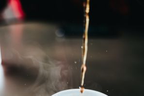 Coffee pouring