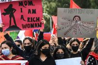 Activists rally to mark International Women's Day in Islamabad, Pakistan