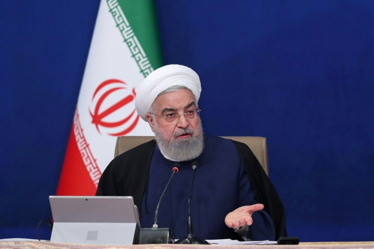 Iranian President Hassan Rouhani gives an upbeat assessment to his cabinet of Tuesday's opening round of nuclear talks in Vienna