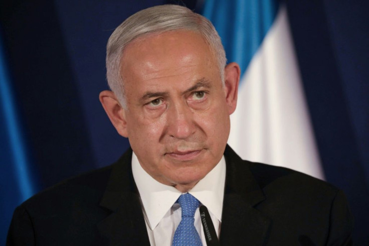 Israeli Prime Minister Benjamin Netanyahu, seen in March 2021, had largely refrained from criticizing US President Joe Biden until the restoration of aid to the UN agency for Palestinian refugees