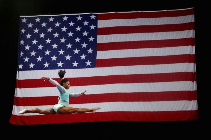 US gymnastics star Simone Biles says she may reconsider her decision to retire after the Tokyo Olympics