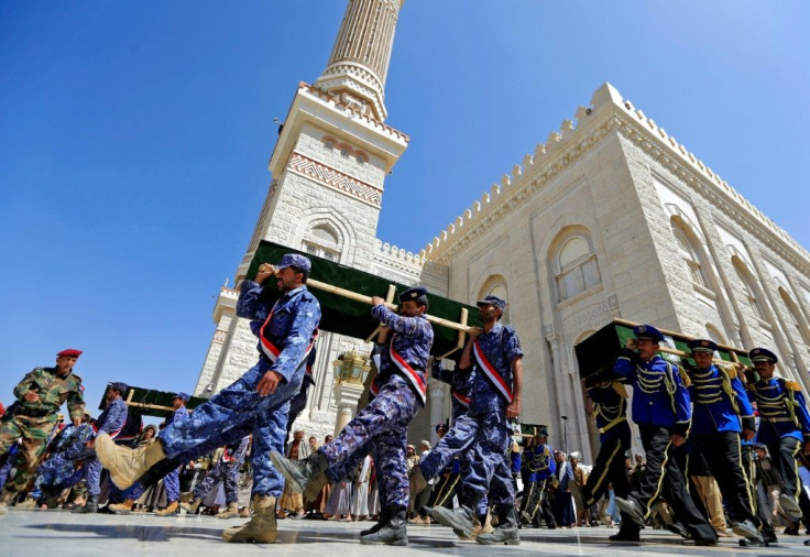 As casualties have mounted in their bloody drive on the strategic northern city of Marib, Yemen's Iran-backed rebels have turned to the one form of music they allow -- lyric poetry -- to rouse patriotic spirits