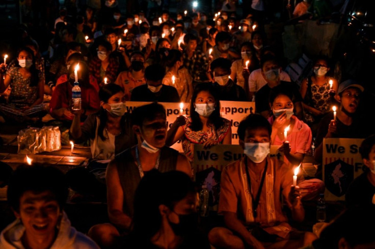 Myanmar has been shaken by an anti-coup protest movement since the generals ousted the civilian government of Aung San Suu Kyi