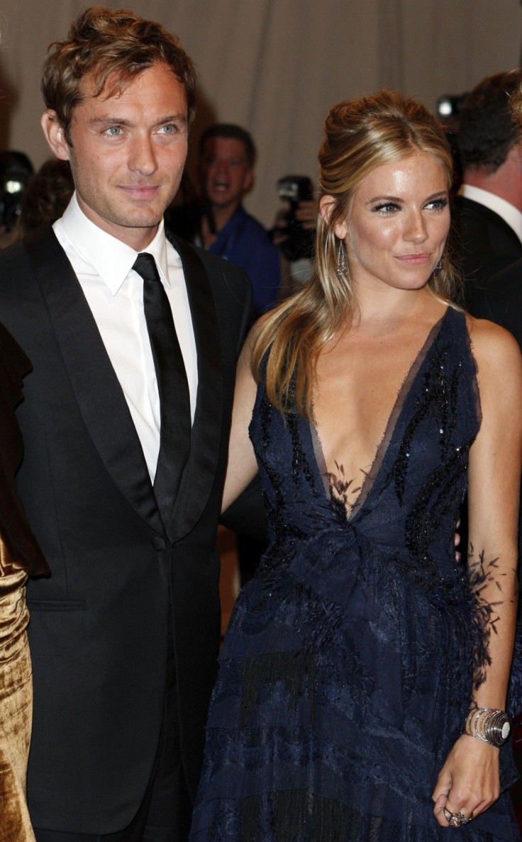 Sienna Miller and Jude Law