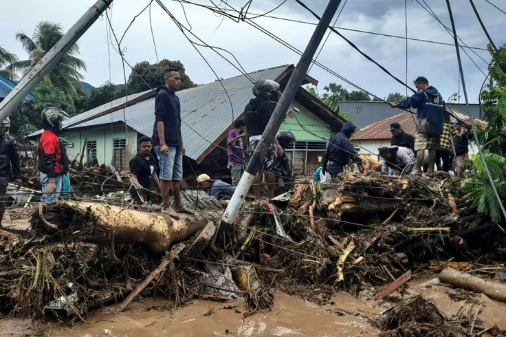 Torrential rains from Tropical Cyclone Seroja turned small communities into wastelands of mud and uprooted trees
