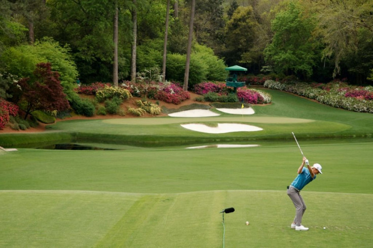 American Will Zalatoris is in contention heading into the weekend in his first Masters appearance at Augusta National