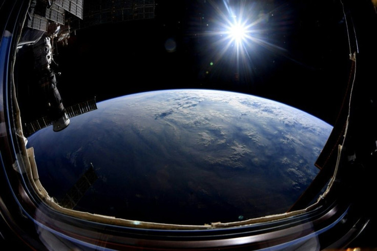 Photograph of Earth taken by astronaut Nick Hague from the International Space Station in 2019