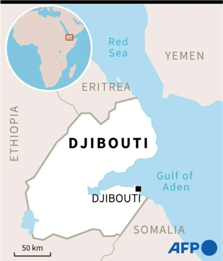 Map of Djibouti