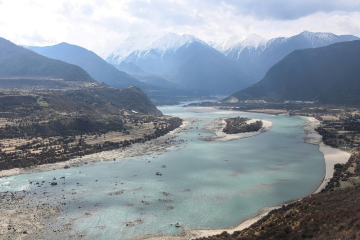 The structure will span the Brahmaputra River before the waterway leaves the Himalayas and flows into India, straddling the world's longest and deepest canyon